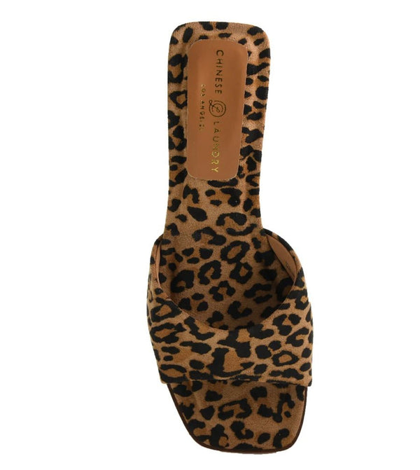 The Liinda Heel Sandle: Leopard Kitten Heel - MomQueenBoutique