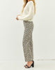 The Liza Pants: Leopard Cheetah Print Denim Pants - MomQueenBoutique