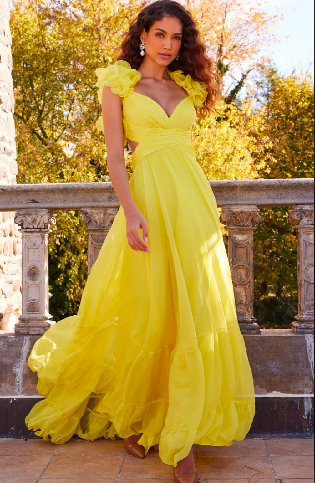 The Mae Gown: Long Formal Prom Dress Jovani 23322– MomQueenBoutique