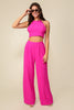 The Mandy Set: Pink Pant Set - MomQueenBoutique