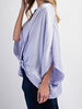 The Margaret Blouses: Surplice Satin Blouse - MomQueenBoutique