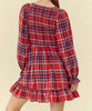 The Merry Dress: Red Plaid Holiday Christmas Dress - MomQueenBoutique