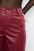 The Paula Pants: High Waisted Leather Pants - MomQueenBoutique