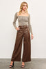 The Paula Pants: High Waisted Leather Pants - MomQueenBoutique