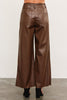 The Paula Pants: High Waisted Leather Pants - MomQueenBoutique