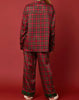 The Pretty In Plaid Pajamas: Plaid Christmas Pajama Set - MomQueenBoutique