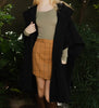 The Rhonda Wrap - Hooded Ruana Cardigan - MomQueenBoutique