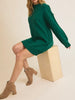 The Sally Sweater Dress: Oversized Tunic Sweater Dress - MomQueenBoutique