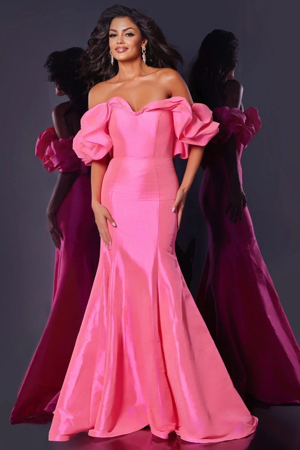The Samone Gown: Long Formal Prom Dress Jovani 44271 - MomQueenBoutique