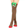 The Santa Baby Socks: Over The Knee Christmas Socks - MomQueenBoutique