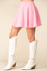 The Sarah Set: Pink SHort Sleeve Skirt Set - MomQueenBoutique