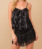 The Sher Top: Sequin Fringe Tank Top - MomQueenBoutique