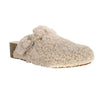 The Sherpa Magnolias Clog: Furry Slide On Clog - MomQueenBoutique