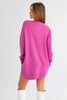 The Sophie Dress: Pink Sweater Dress - MomQueenBoutique