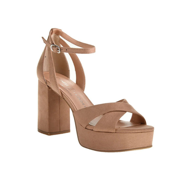 The Tammy Heel: Platform Ankle Strap Heel - MomQueenBoutique