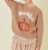 The Thankful Sweater: 3D Pumpkin Thanksgiving Sweater - MomQueenBoutique