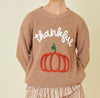 The Thankful Sweater: 3D Pumpkin Thanksgiving Sweater - MomQueenBoutique