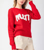 The Very Merry Christmas Sweater: Red Merry Christmas Sweater - MomQueenBoutique