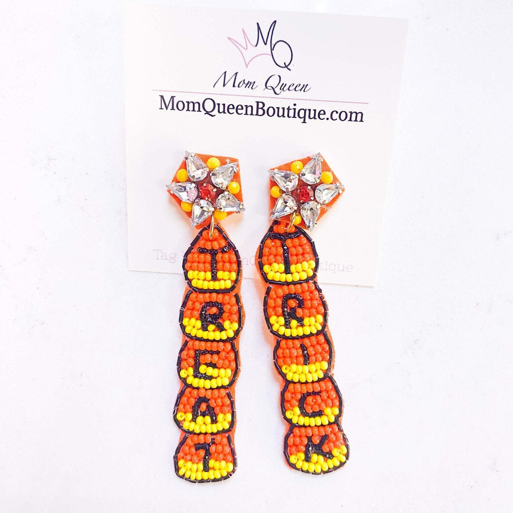 #TrickorTreat Earrings - MomQueenBoutique