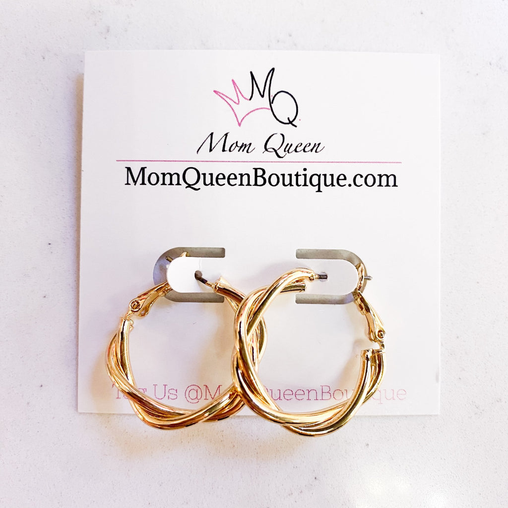 #TwistedLoop Hoops - MomQueenBoutique