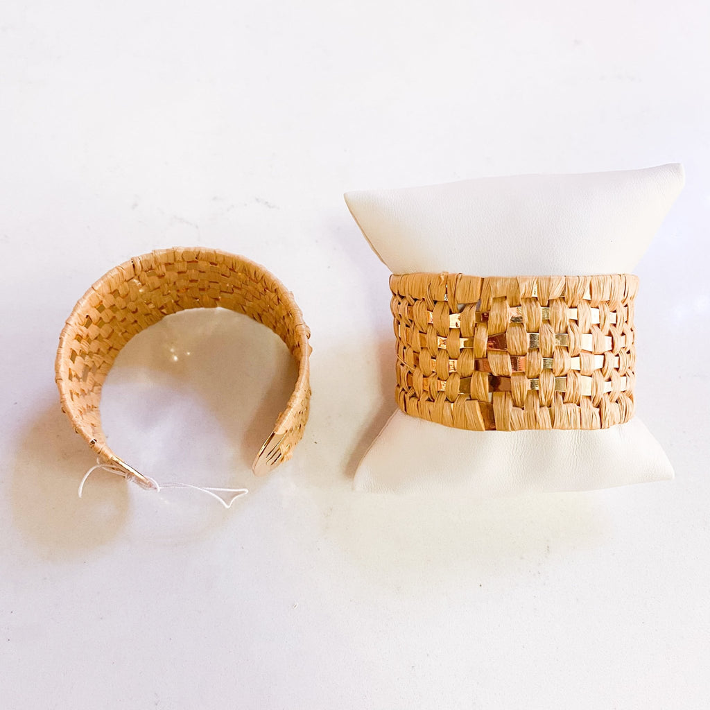 Woven Golden Bracelet - MomQueenBoutique