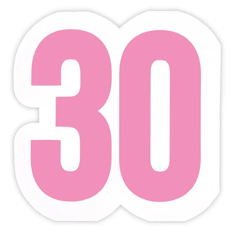 30th Birthday Napkin Set - MomQueenBoutique