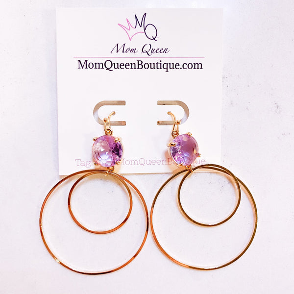 #Bejeweled Earrings - MomQueenBoutique