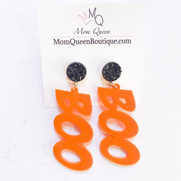 #BooBabe Earrings - MomQueenBoutique