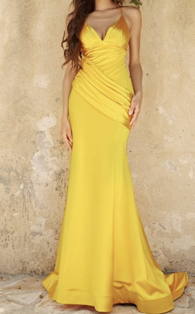Brenda Gown: Long Formal Gown - MomQueenBoutique