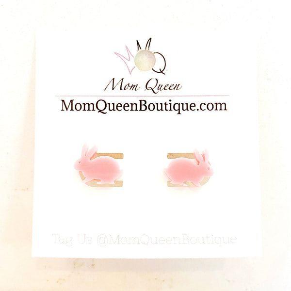 #BunnyStud Earrings - MomQueenBoutique