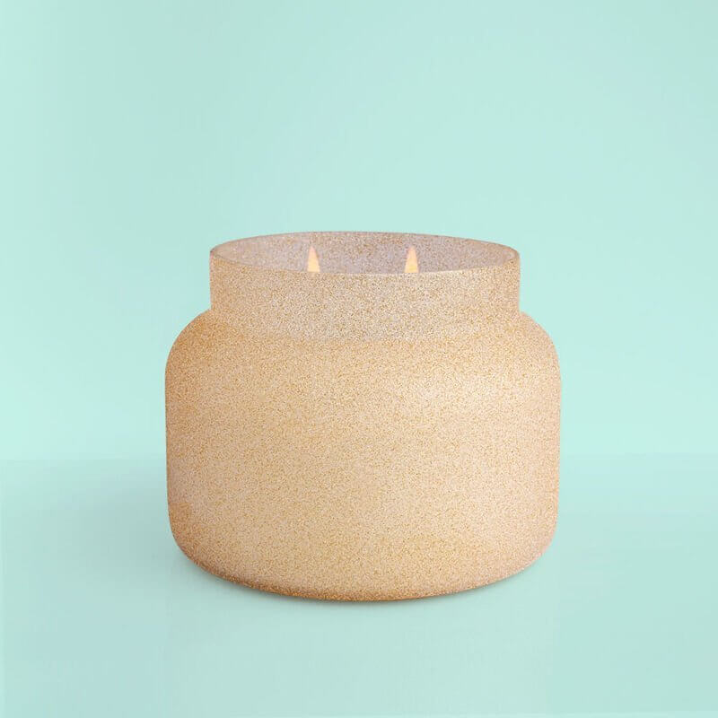 Champagne Glitter Pumpkin Spice Signature Jar Candle By Capri Blue - MomQueenBoutique