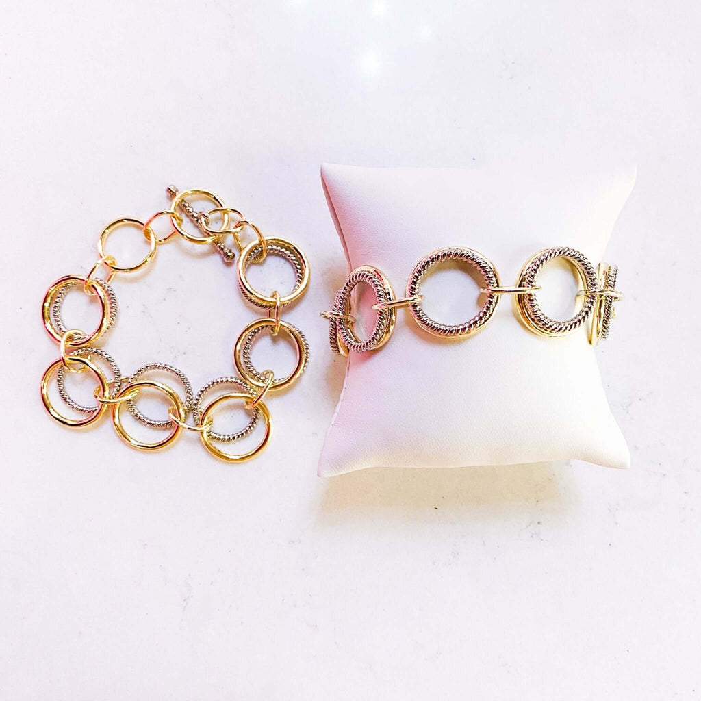 Circle Chain Bracelet - MomQueenBoutique