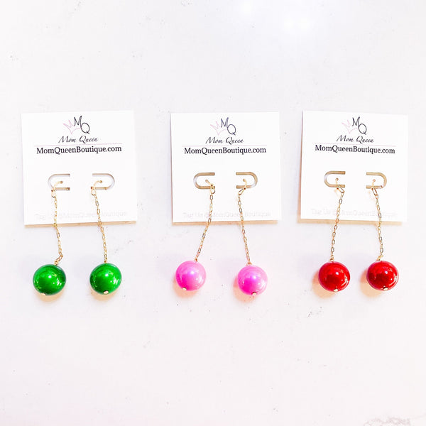 #ColorfulDrop Earrings - MomQueenBoutique