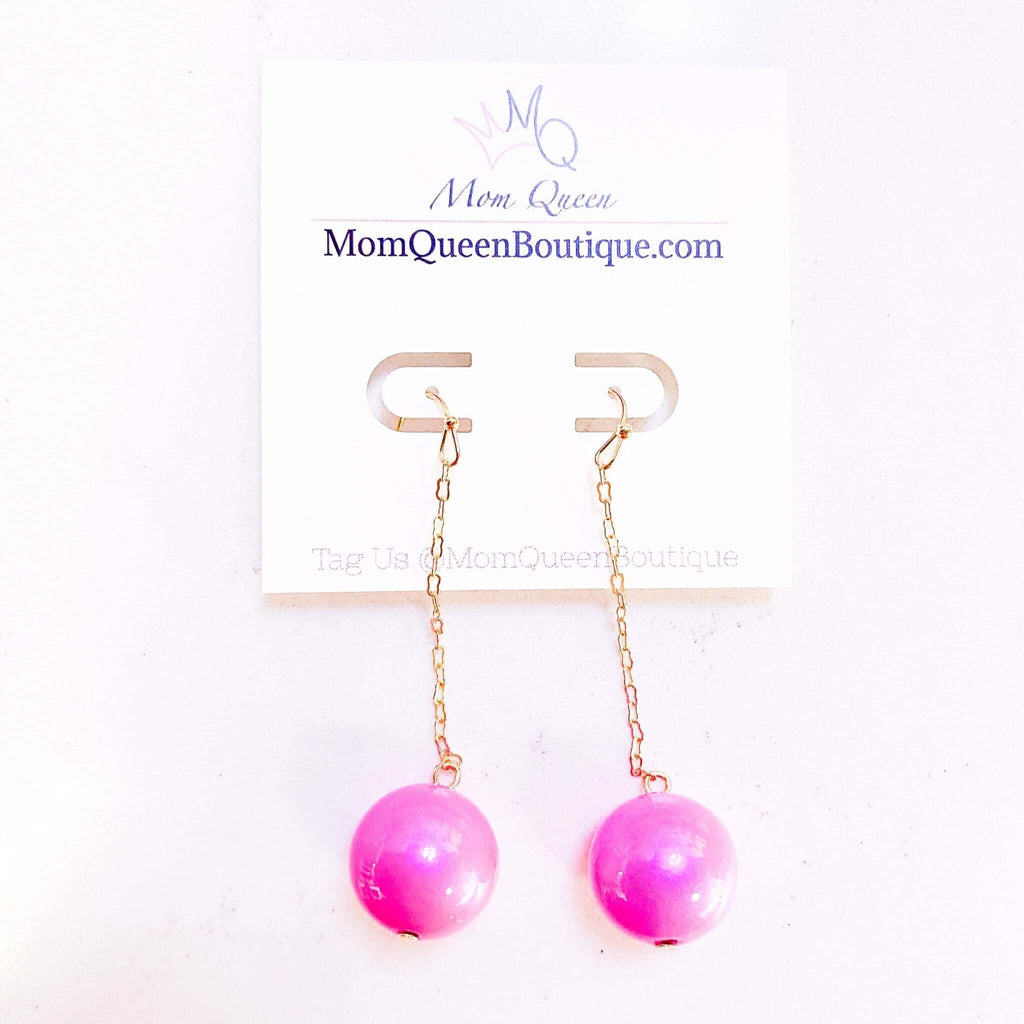 #ColorfulDrop Earrings - MomQueenBoutique