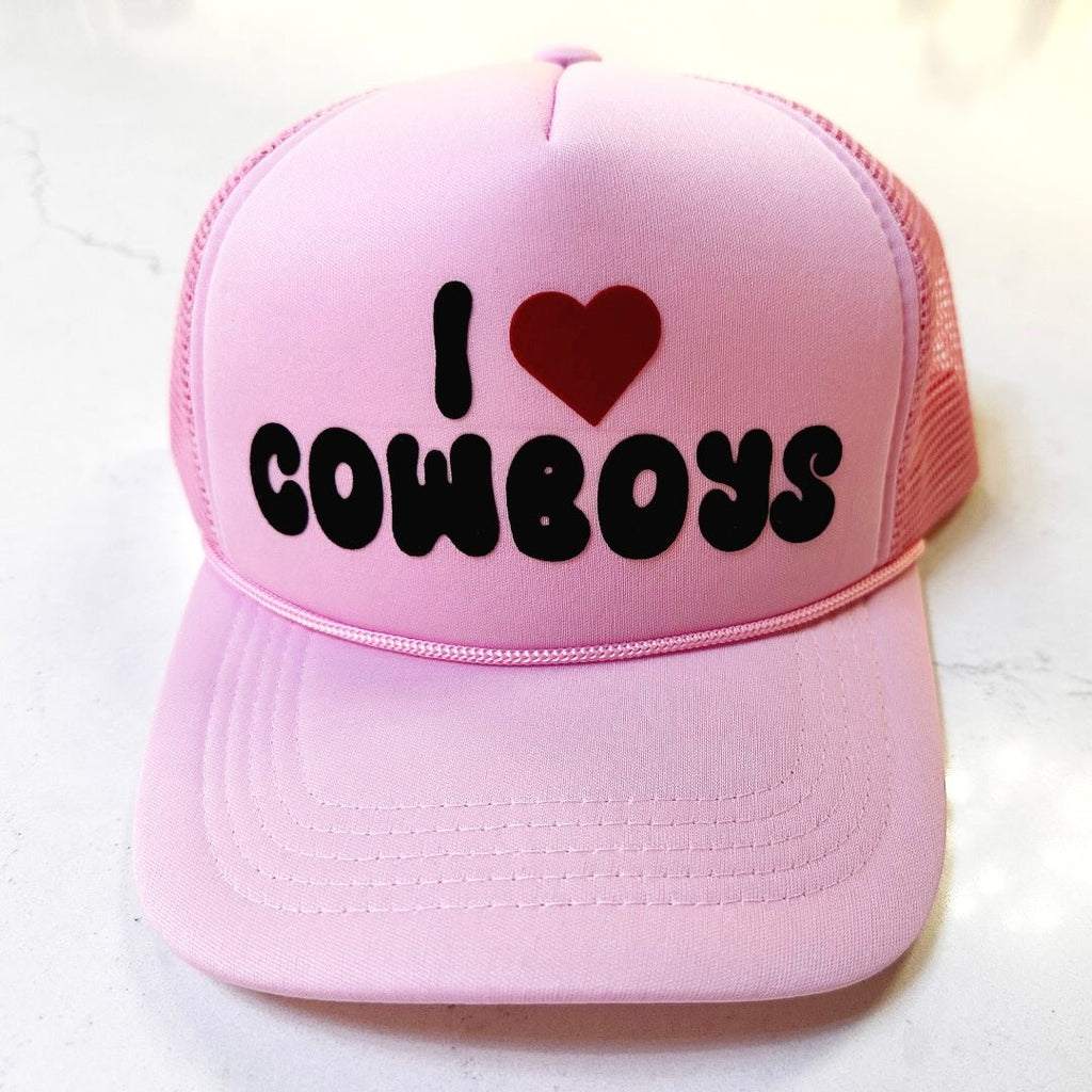 Cowboy Lover Hat: Adjustable Pink Cowboy Hat - MomQueenBoutique