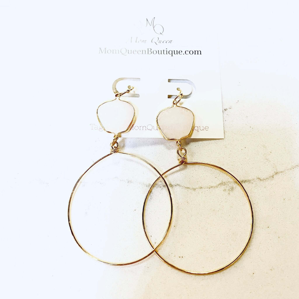 #CrystalQueen Earrings - MomQueenBoutique