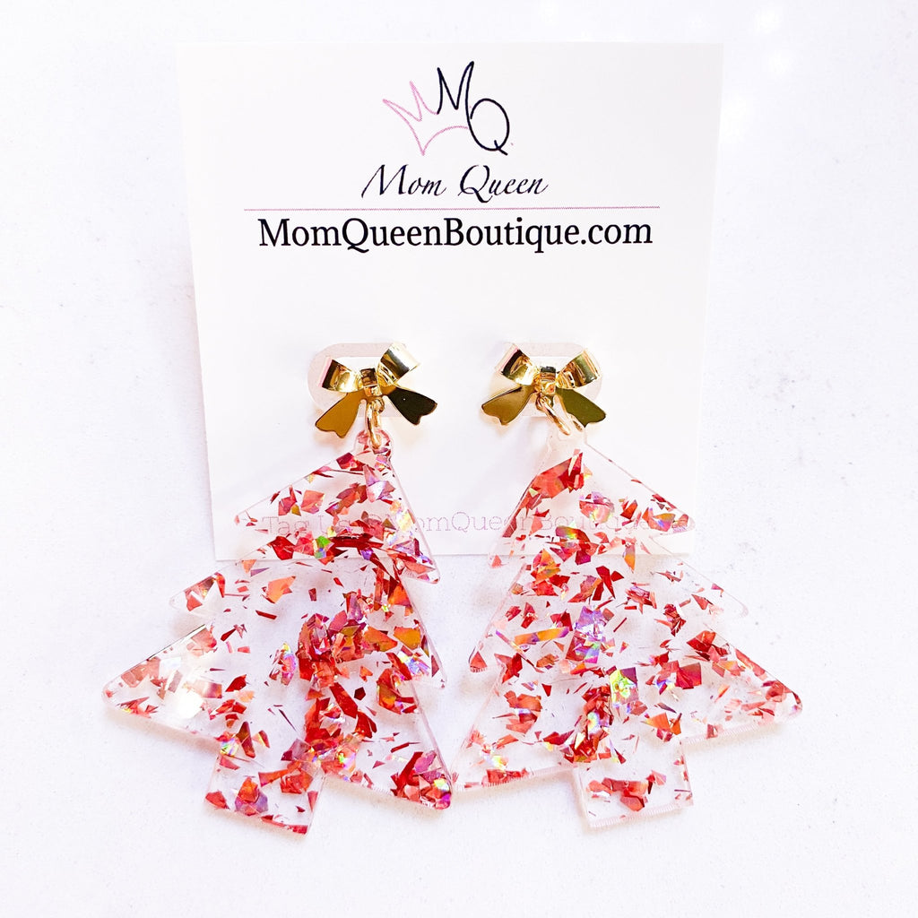 #CrystalTree Earrings - MomQueenBoutique