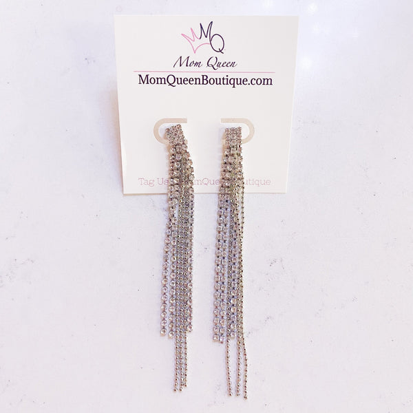 Diamond Dazzler Earrings - MomQueenBoutique