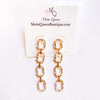 #DiamondChain Earrings - MomQueenBoutique