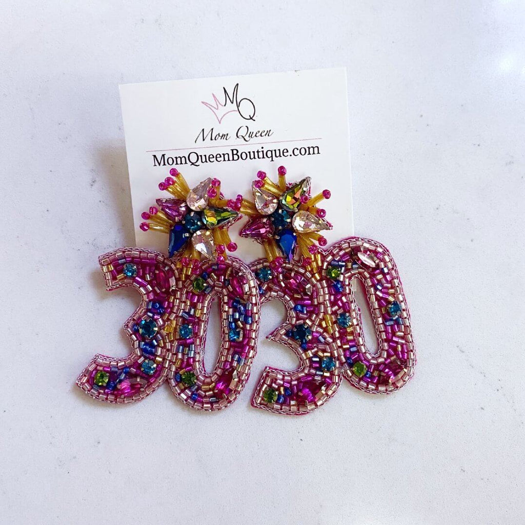 EARRING: #30 Earrings - MomQueenBoutique