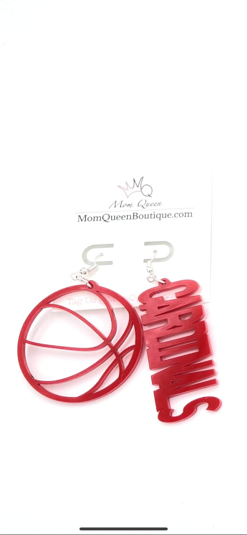 EARRING: Cardinal Mix N Match - MomQueenBoutique