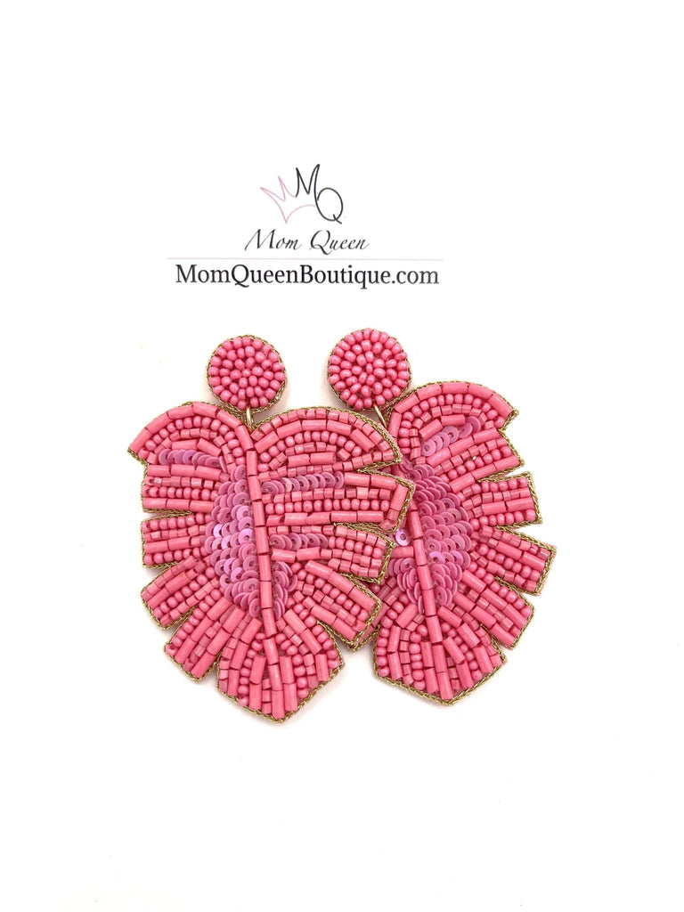 EARRING: #PinkParadise - MomQueenBoutique