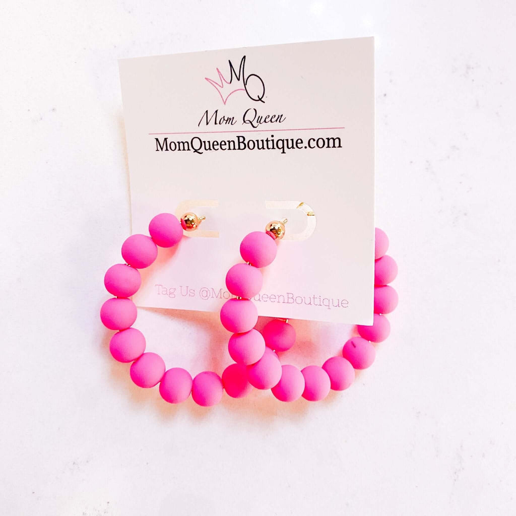 EARRINGS: #BeadedBabe - MomQueenBoutique
