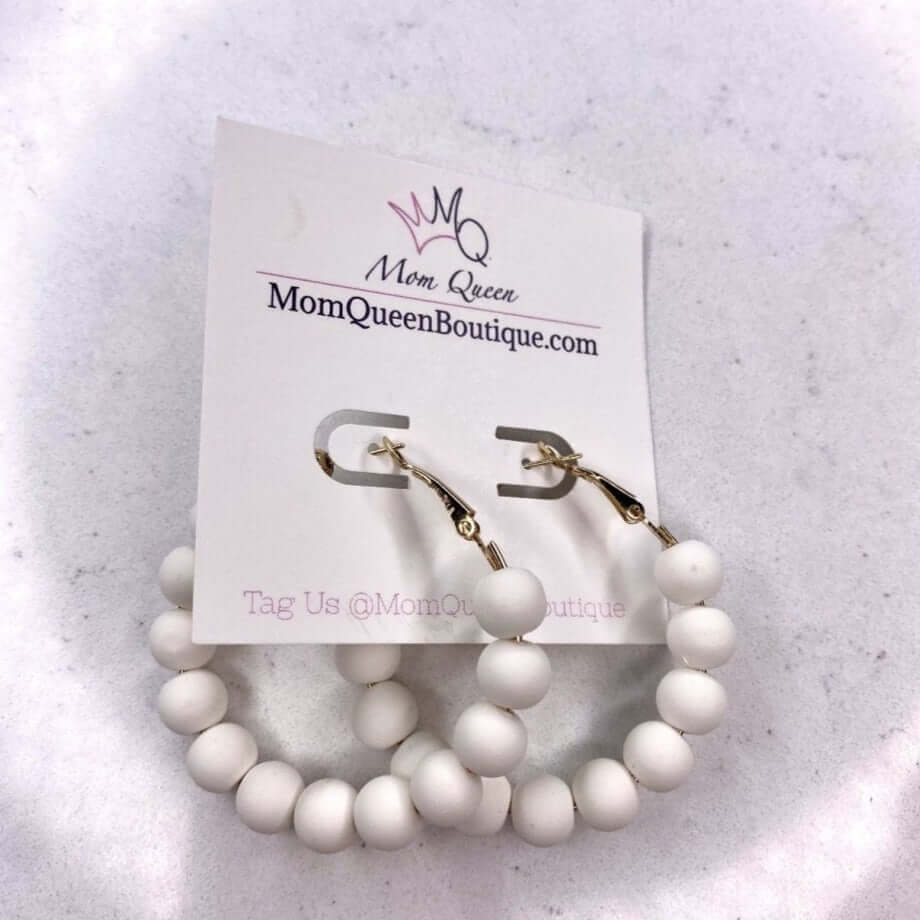 EARRINGS: #BeadedBabe - MomQueenBoutique