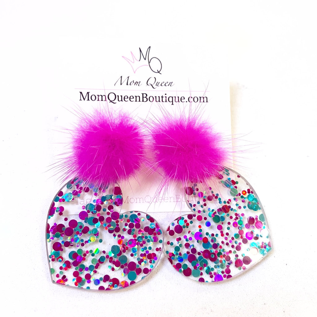 EARRINGS: #FOLLOWYOUHEART - MomQueenBoutique