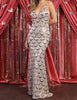 Eva Gown: Long Formal Sequin Gown - MomQueenBoutique