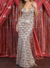 Eva Gown: Long Formal Sequin Gown - MomQueenBoutique