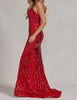 Finley Gown: Long Formal Sequin Gown - MomQueenBoutique