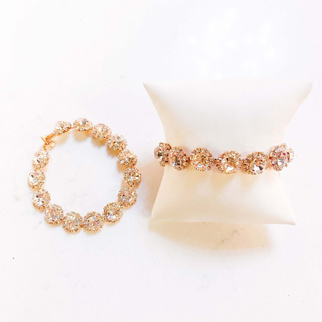 Flower Diamond Bracelet - MomQueenBoutique