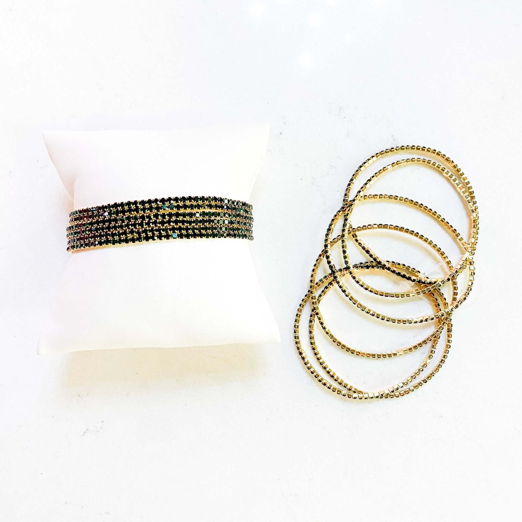 ￼Glitter Bands Bracelet - MomQueenBoutique